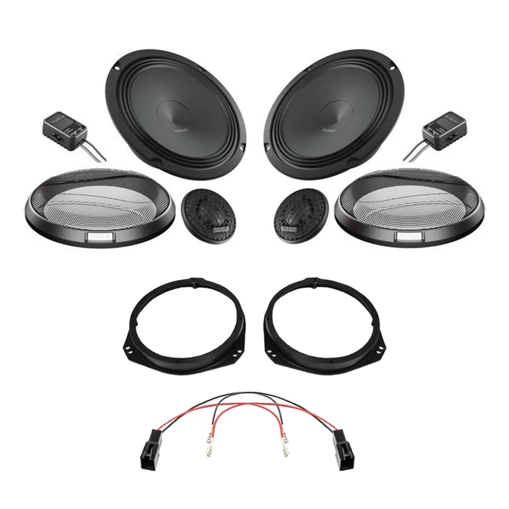 Pachet difuzoare auto Audison Prima dedicat usi fata Alfa Romeo Giulia, RMS 100 W