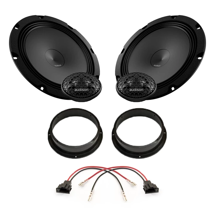 Pachet difuzoare auto Audison Prima dedicat usi fata Audi A5 2007-2016, RMS 100 W