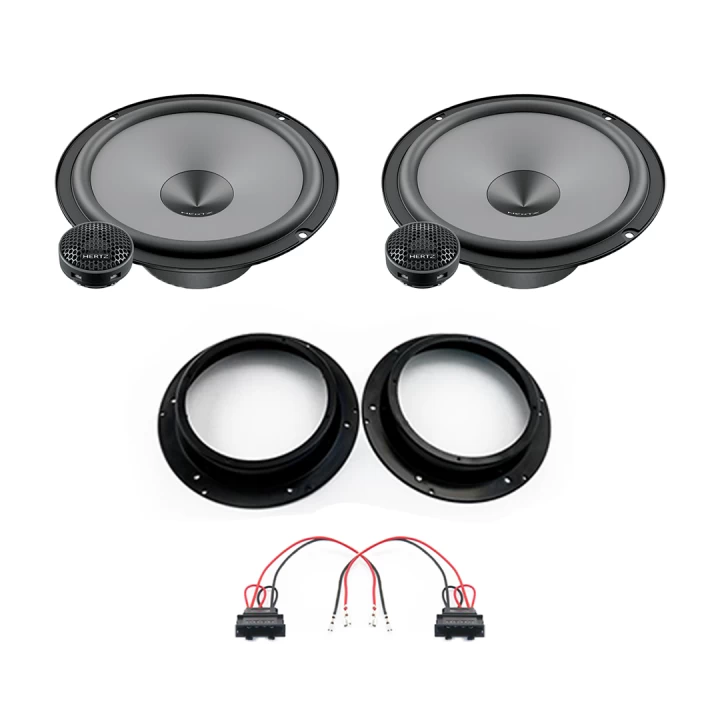 Pachet difuzoare auto Hertz Uno dedicat usi spate Volkswagen Tiguan 2016-, RMS 75W