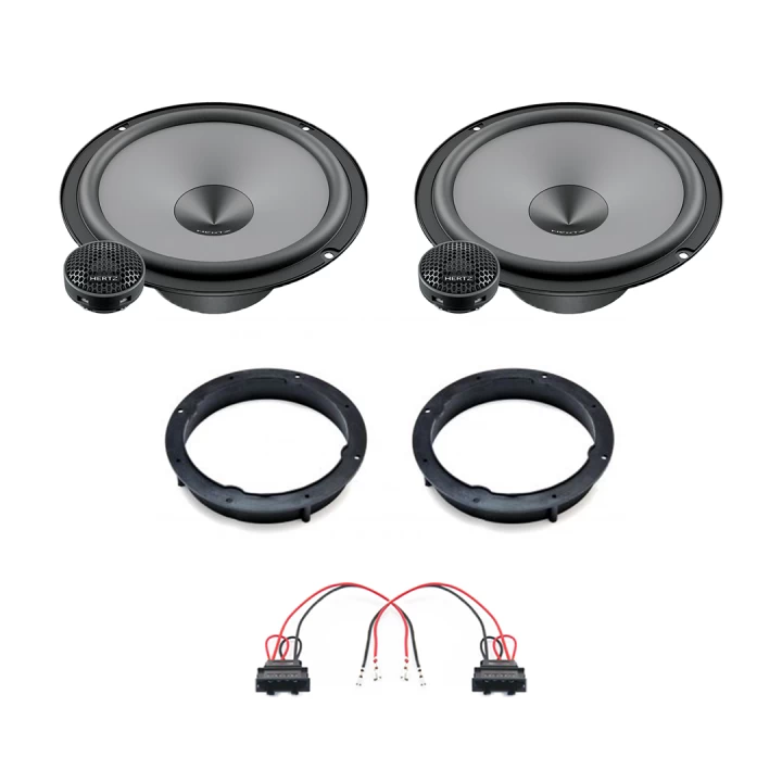 Pachet difuzoare auto Hertz Uno dedicat usi fata Volkswagen UP 2011-, RMS 75W