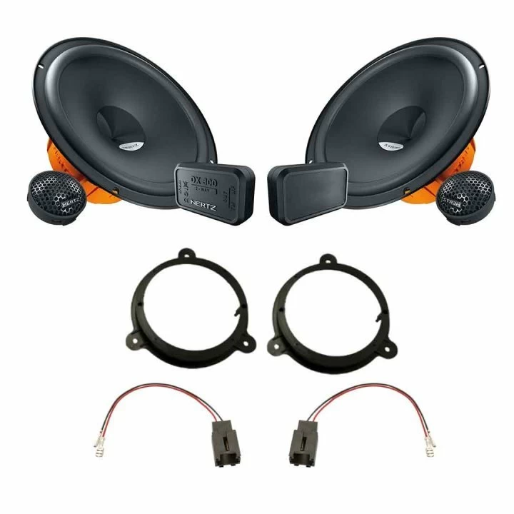 Pachet difuzoare auto Hertz Dieci dedicat usi fata Fiat 124 Spider 2016-, RMS 80W
