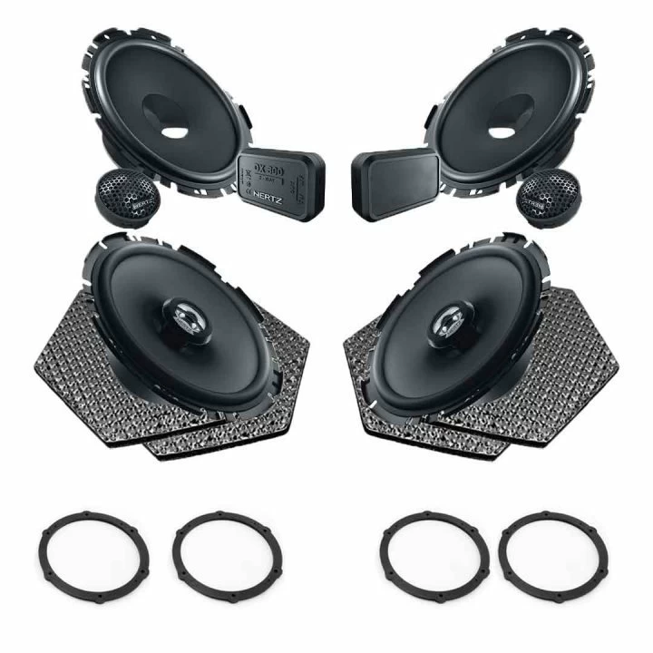 Pachet difuzoare auto Hertz Dieci dedicat Citroen C4 2004-2010, RMS 80W
