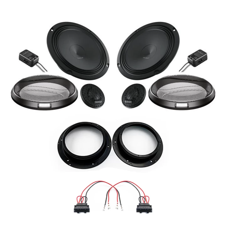 Pachet difuzoare auto Audison Prima dedicat usi spate Volkswagen Touran 2015-, RMS 100W