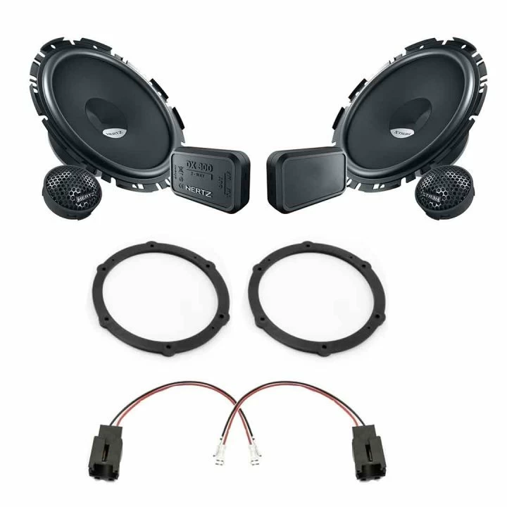 Pachet difuzoare auto Hertz Dieci dedicat usi fata Citroen C4 2004-2010, RMS 80W