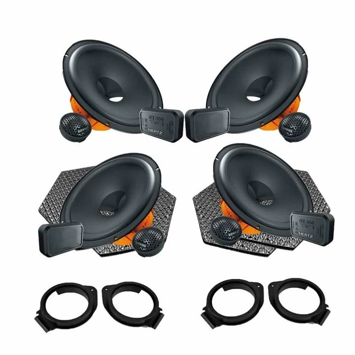 Pachet difuzoare auto Hertz Dieci dedicat Opel Astra J 2009-2015, RMS 80W