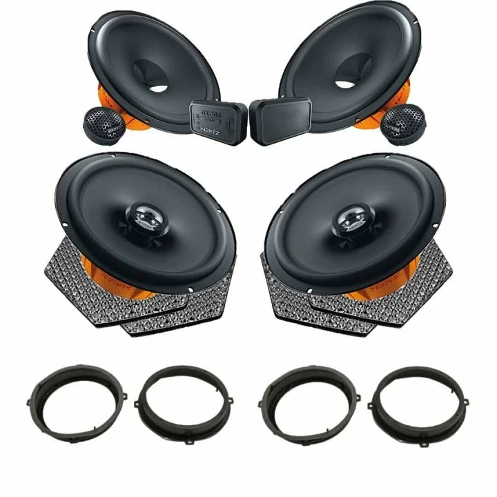 Pachet difuzoare auto Hertz Dieci dedicat Hyundai Ioniq 2016-, RMS 80W