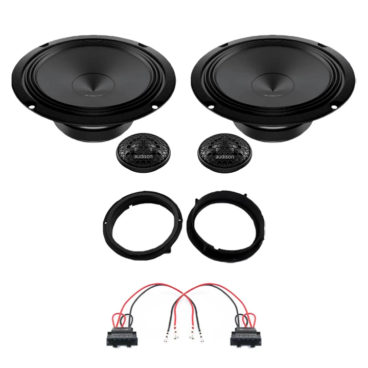 Pachet difuzoare auto Audison Prima dedicat usi spate Volkswagen Jetta 7 2018-, RMS 100W