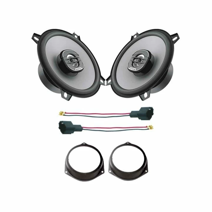 Pachet difuzoare auto Hertz Uno dedicat usi spate Opel Corsa E 2014-2019, RMS 55W