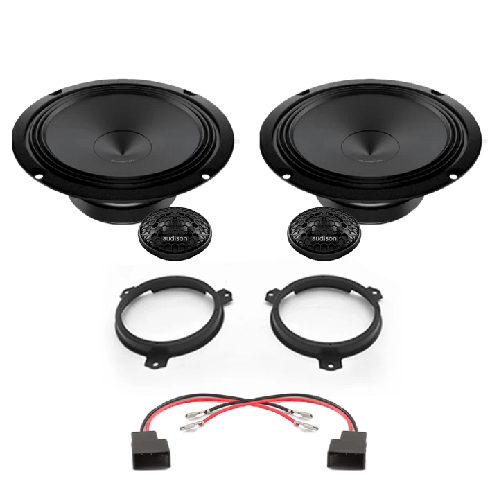 Pachet difuzoare auto Audison Prima dedicat usi fata Toyota Hilux 2015-, RMS 100W