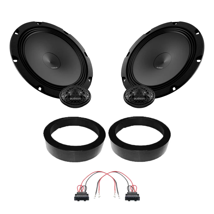 Pachet difuzoare auto Audison Prima dedicat usi fata Skoda Superb 2015-, RMS 100W, 200mm