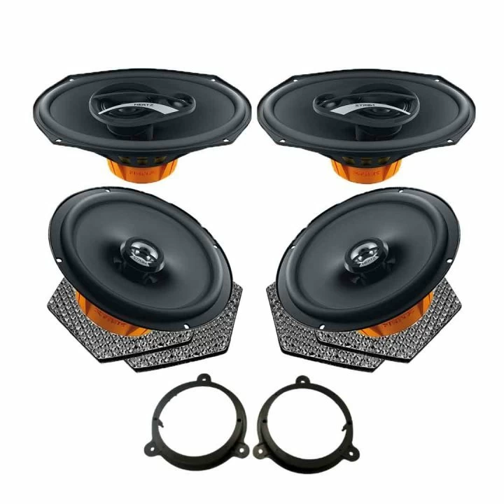 Pachet difuzoare auto Hertz Dieci dedicat Nissan Navara 2015-, RMS 90W