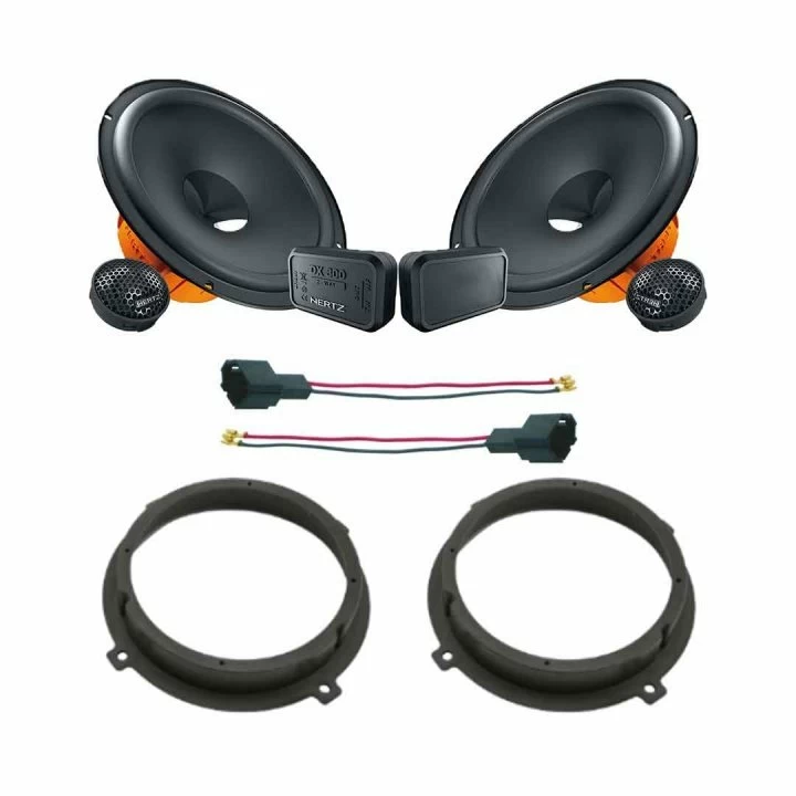 Pachet difuzoare auto Hertz Dieci dedicat usi fata Hyundai Accent 2018-, RMS 80W