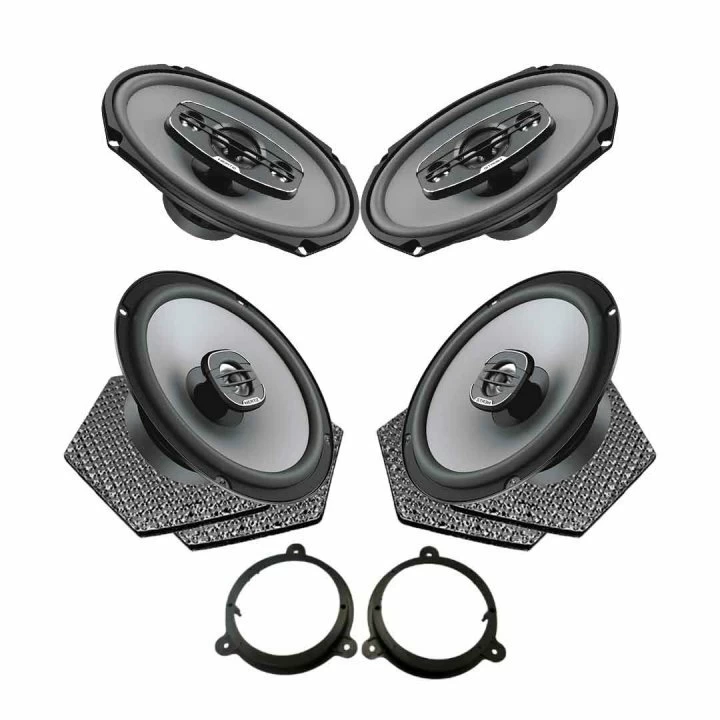 Pachet difuzoare auto Hertz Uno dedicat Nissan Navara 2015-, RMS 85W