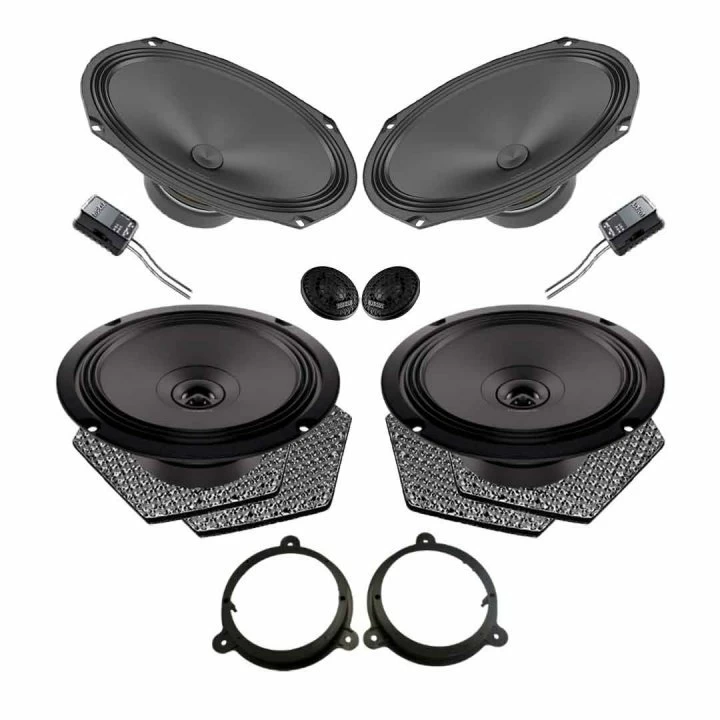 Pachet difuzoare auto Audison Prima dedicat Nissan Navara 2015-, RMS 100W
