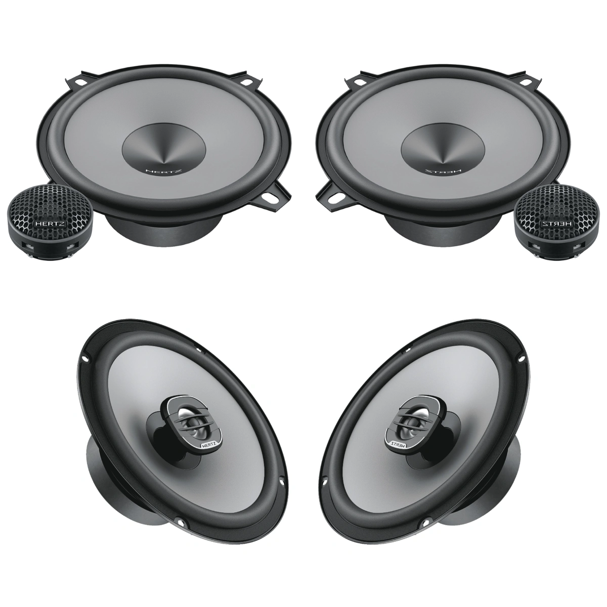 Pachet difuzoare auto Audi A3 8L 1996-2003 Hertz Uno 75 W
